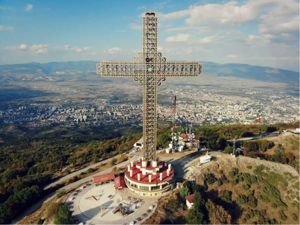 Mountain Vodno and Millenium Cross